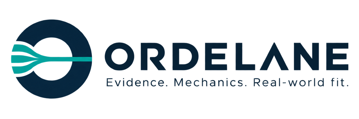 ORDELANE — Evidence. Mechanics. Real-world fit.